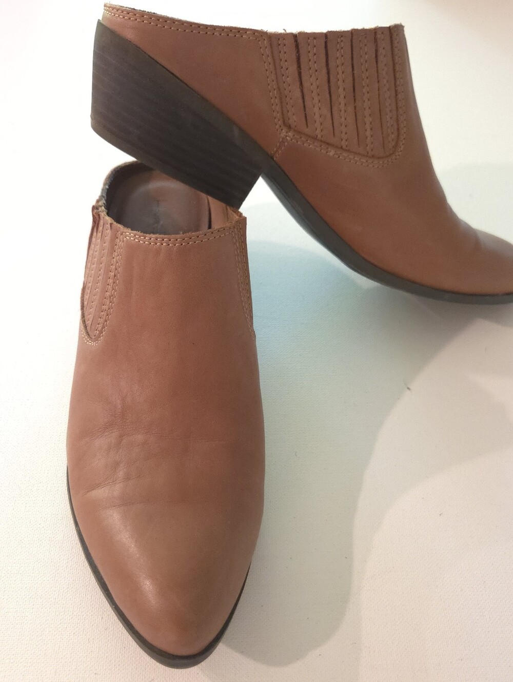 House of Harlow 1960 Leather Heeled Mules – Women's 9.5